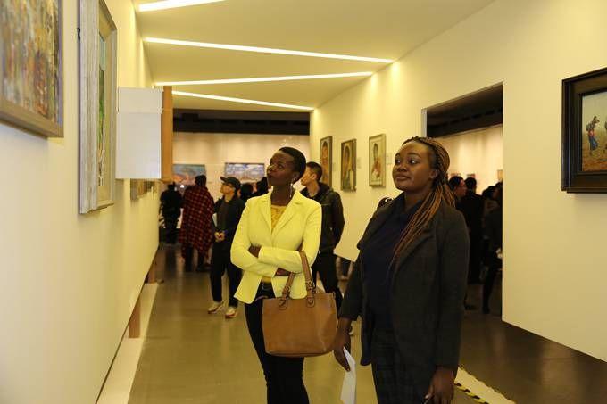 首届"一带一路"非中艺术交流展 在国家图书馆开幕
